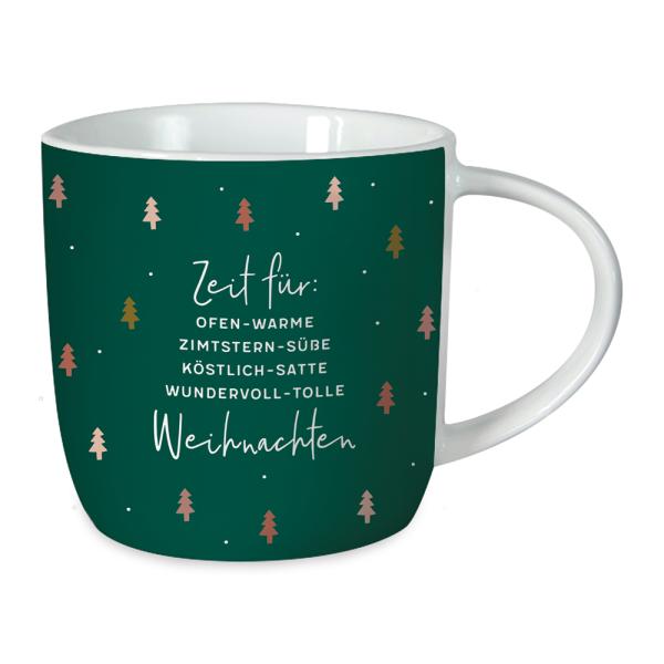 Tasse Zeit für Weihnachten