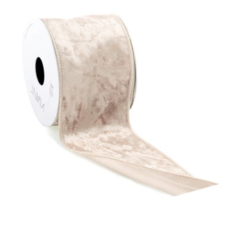 Band VELVET SATIN 70mmx3m Fb.71 sand