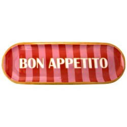 Teller Buon Appetito Mango Wood multi 45x15x2,5cm