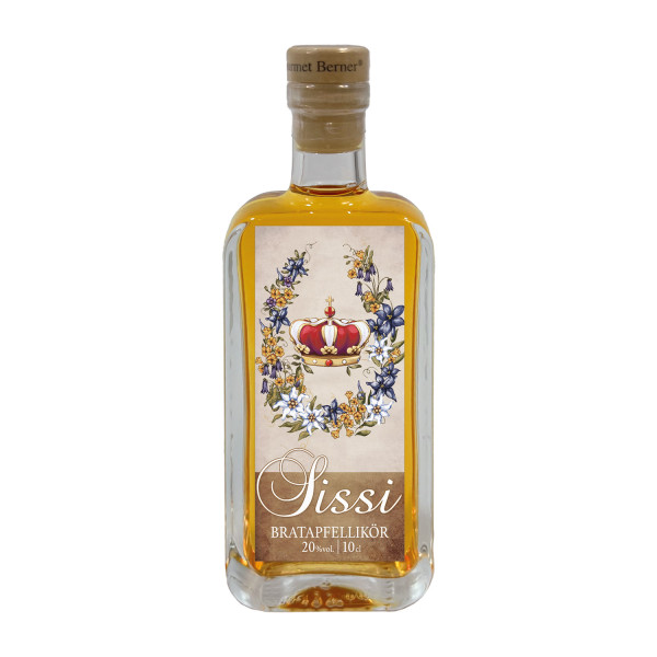 Likör Bratapfellikör "Sissi" 20%vol., 0,1L