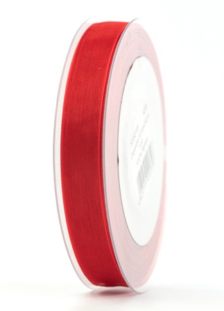 Band Organza rot 25mm/50m