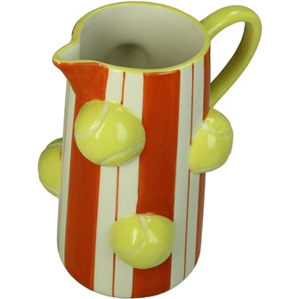 Vase Steingut multi 18x14x22cm