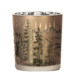 Teelichhalter Mountains beige 8cm