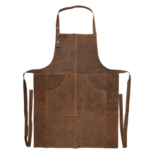 Grillschürze Leder