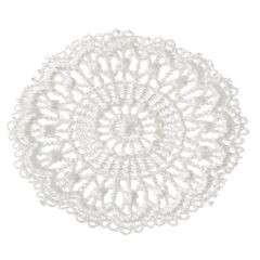 Spitzen Deckchen rund Mini ca. 5cm