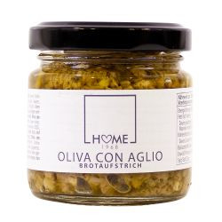 Brotaufstrich Oliva con Aglio 90g Glas