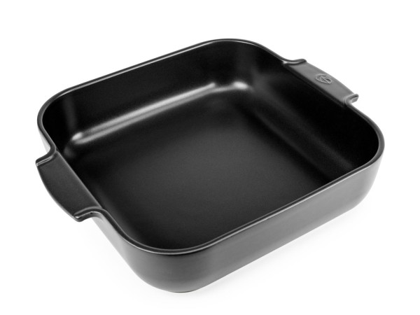 Auflaufform Appolia quadratisch 36cm satinschwarz
