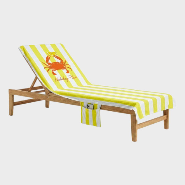 Strandtuch Sea mit Tasche 75x215cm dessin 2
