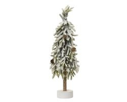 Baum Mini Merry Fir beschneit 45x14cm