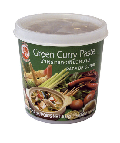 Currypaste, grün 400g Cock