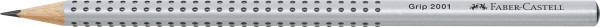 Faber-C. Bleistift-Grip 2001 B silber