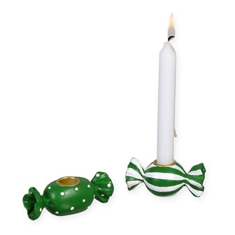Kerzenständer Bonbon grün