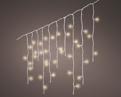 LED Twinkle Icelight aussen 1100cm weiss/warm weiss