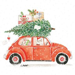 Serviette Christmas Delivery 33x33cm