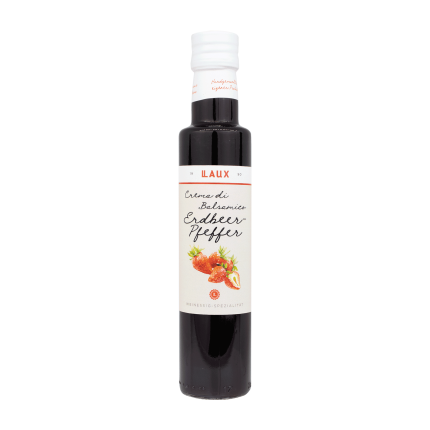 Essig Crema di Balsamico Erdbeer Pfeffer 0,25l 3%Säure