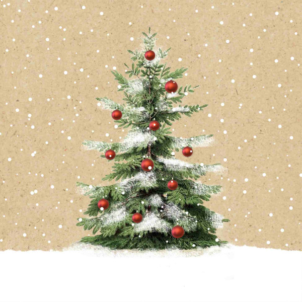 Serviette Atelier 33x33cm My Christmas Tree