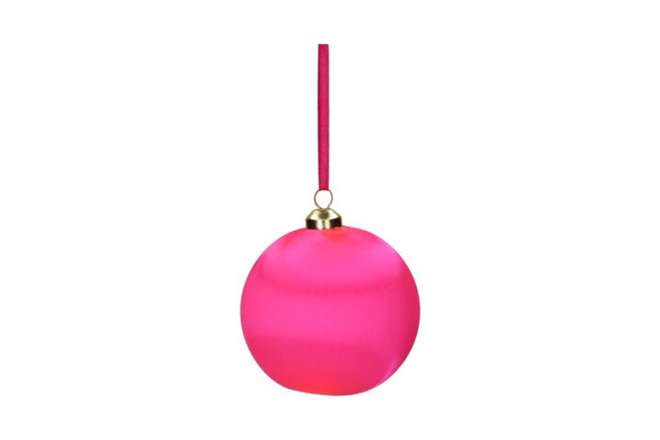 Kugel neon pink D8cm