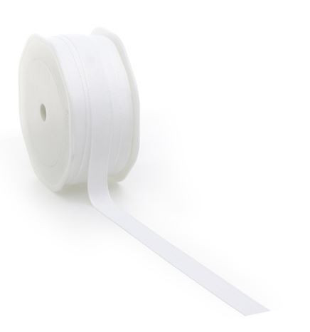 Band TEXTURE 20mx6mm weiss