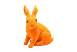 Dekofigur Hase orange 30cm