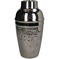 Vase Cocktail Shaker Feine Tonware Silver 11,5x11,5x21,7c