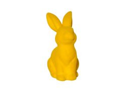 Hase aus Flock gelb 30cm