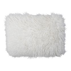 Kissen tibetlamm off-white 40x60cm