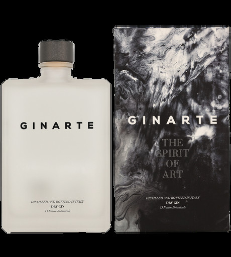 Gin Ginarte Spirit Of Art London Dry Gin + GB 43,5% vol., 0,7L