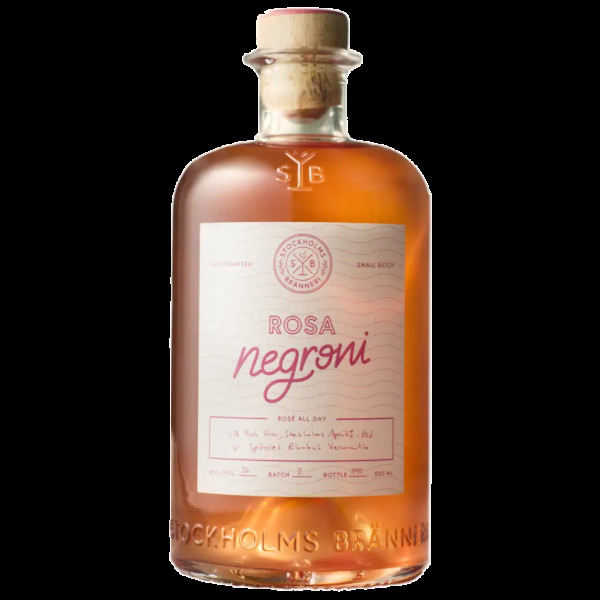 Gin Stockholms Branneri Negroni Rosé 0,5L