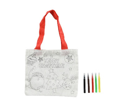 Tasche bunt 23.5x21x0.3cm