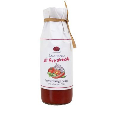 Tomatensoße all Arrabbiata Glas 500g