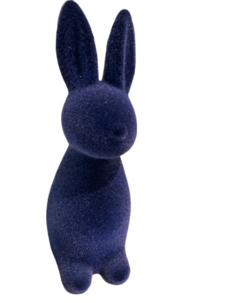 Hase dunkelblau 15,5cm