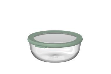 Multischüssel Cirqula glas rund 1250 ml nordic sage