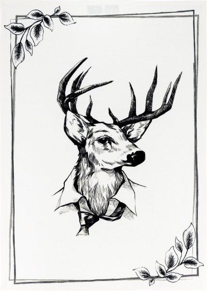 Geschirrtuch Druck Gents 50x70cm
