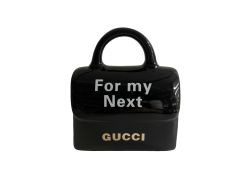 Spardose Tasche"For my Next "G" schwarz
