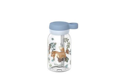 Trinkflasche mit Trinkhalm campus 450 ml forest friends