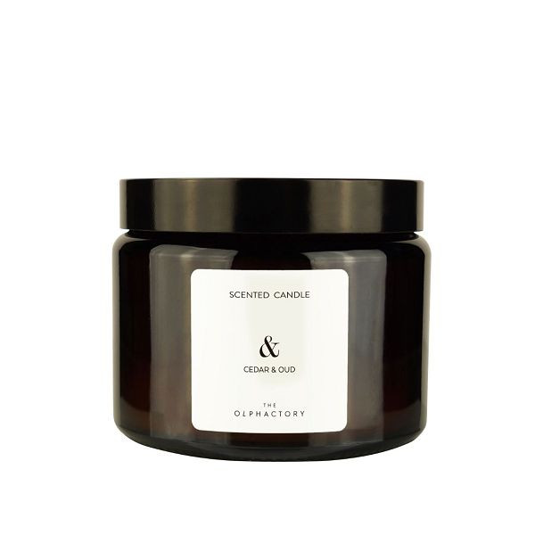 THE OLPHACTORY Duftkerze Cedar&Oud 360g