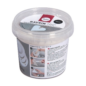 Gießpulver Raysin 100 400g Dose weiß