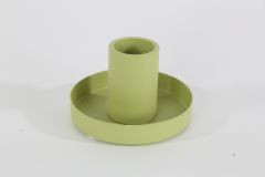Kerzenhalter salbei matt 7x4cm