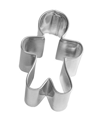 Ausstechform Gingerman mini 3,5cm, Edelstahl PG rot