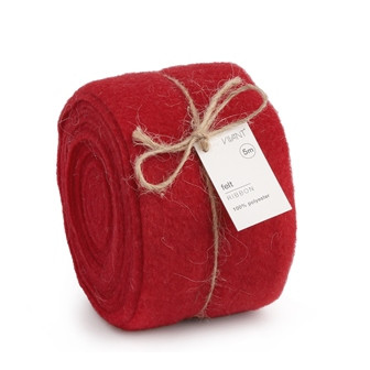 Band FELT 14cmx5m rot
