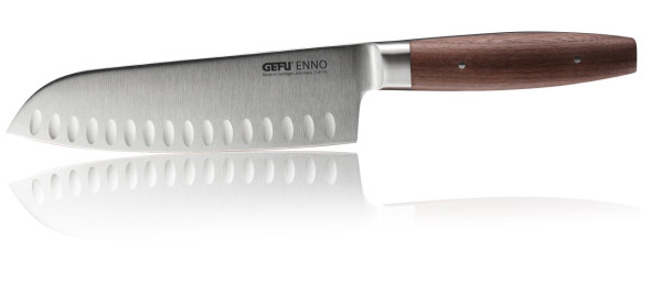Santokumesser ENNO 18cm Kullenschliff