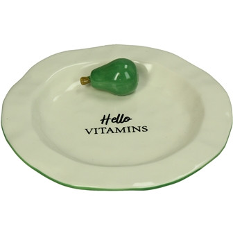 Teller Porzellan weiss 15,4x15,4x3,3cm