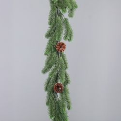 Tannengirlande mit Zapfen 150/155cm