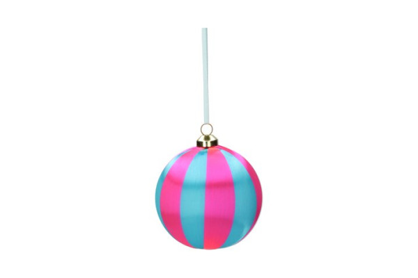 Kugel pink/türkis D8cm