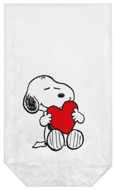 Klarsichtbeutel Snoopy Love 14,5x23,5cm 10Stück