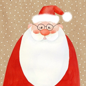 Serviette Atelier 33x33cm Atelier Lieber Nikolaus