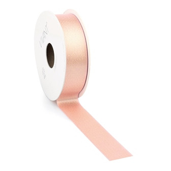 Band VICTORIA D/F m.Draht 20mx15mm Fb.10 rosa