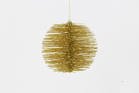Hänger Kugel gold 10cm