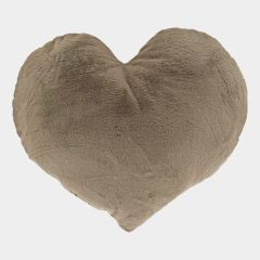 Kissen Crush 65x60cm taupe