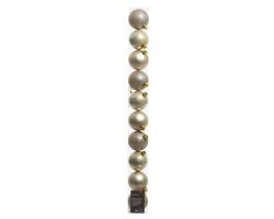 Kugeln gold Polystyren 6cm 10Stk.